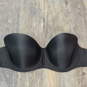 Fantasie Black Strapless Bra 32G